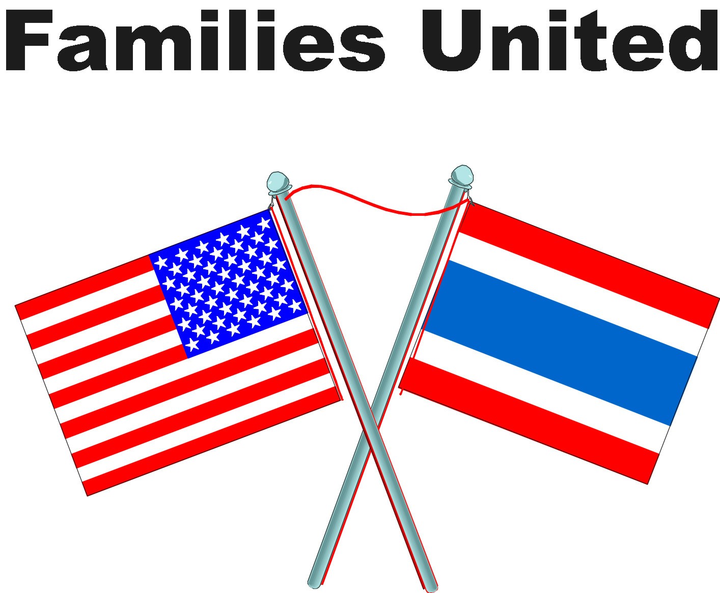 Familes United (Thailand and USA) t-shirt